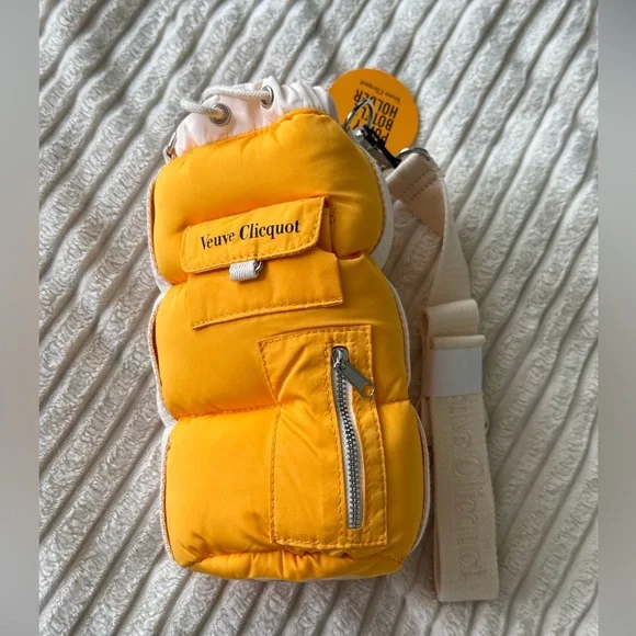 NWT authentic Veuve Clicquot Puffy Bottle Holder - Picture 2 of 8